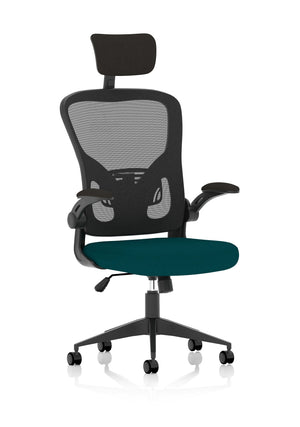 Ace Executive Mesh Chair With Folding Arms KCUP2002 2