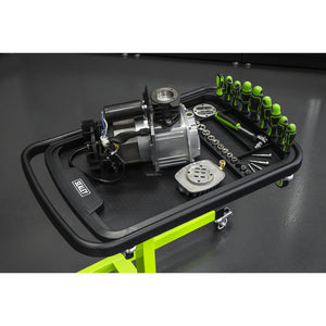 Adjustable-Height Mobile Workstation with Removable Top Tray AP201 6