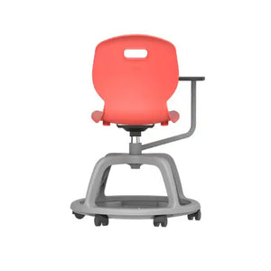 Arc Community Swivel Chair with Arm Tablet TA10C 6