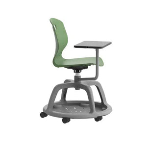 Arc Community Swivel Chair with Arm Tablet TA10F 4