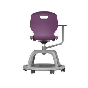 Arc Community Swivel Chair with Arm Tablet TA10G 6