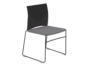 Ariz Upholstered Seat And Plastic Backrest Chair Model 560V Pro Ari560V Ev 14 Code 01 Blk Na Na