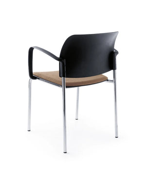 Bit Plastic Seat And Backrest Chair 4 Legged Frame Model 550H 15