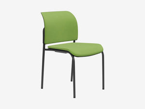 Bit Upholstered Seat And Backrest Chair 4 Legged Frame Model 570H Pro Bit570H B Gp1