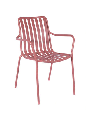 Breeze Aluminium Armchair - Standard - Brick Dust