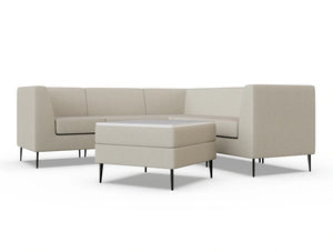 Bruce Corner Sofa with Table 3