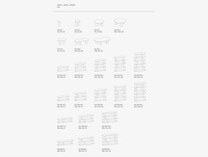 Cactus Nature-Inspired Rectangular Bookcase