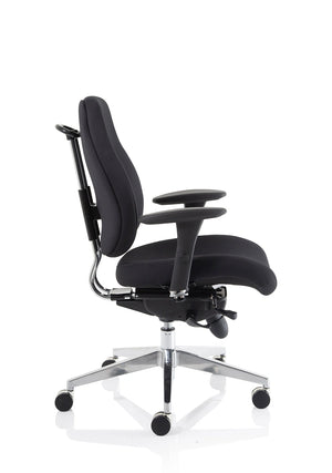 Chiro Plus High Back Ergonomic Posture Chair Black With Arms PO000001 9