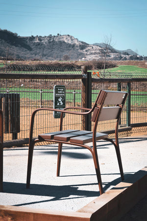 Citizen Wooden Outdoor Chair in Outdoor Setting 2