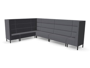 Converse Station High Back Corner Modular Sofa Featured