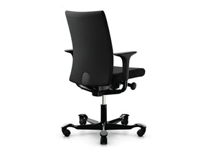 Creed 6004 Upholstered With Castors In Black Plastic Base