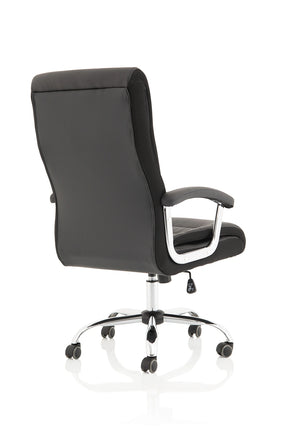 Dallas Black PU Chair Image 16