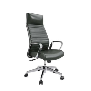 Dawn High Back Leather Executive Chair - Black PU