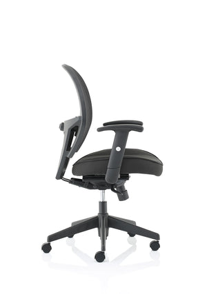 Denver High Mesh Back Black Task Operator Office Chair With Arms OP000234 8