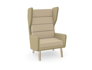 Douglas Single-Seater Wing High-Back Chair