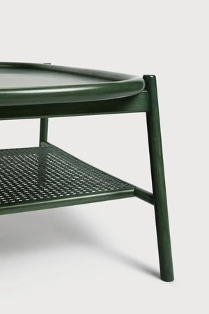 Drum Oval Low Coffee Table Edge Detail 2