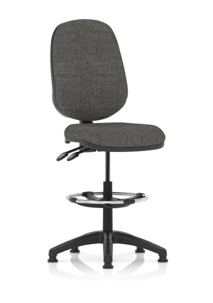 Eclipse Plus Ii Task Operator Office Chair With Hi Rise Draughtsman Kit KC0252 2
