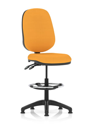 Eclipse Plus Ii Task Operator Office Chair With Hi Rise Draughtsman Kit KCUP1150 2