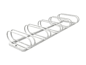 Economy 5-Space Bicycle Rack