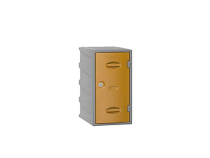Extreme 1/3 Module Plastic Locker - Yellow
