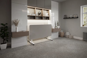 FlipMe Convertible Standing Desk in Home Office Setting 2