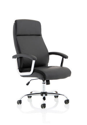 Hatley Black Bonded Leather Executive Chair EX000445 2