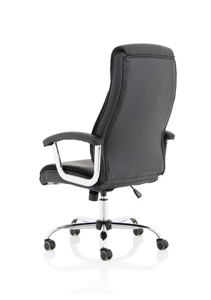 Hatley Black Bonded Leather Executive Chair EX000445 6