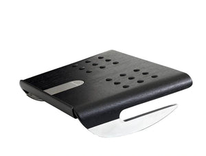 Humanscale Fr500 Ergonomic Foot Rocker With Graceful Curvature 2 In Black