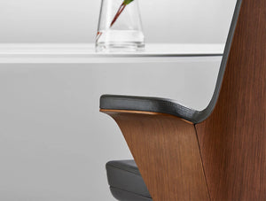 Humanscale Summa Executive Conference Wood Back Office Chair 5