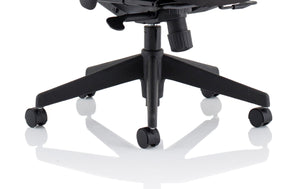 Denver Black Mesh Chair With Headrest Image 10