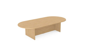 Kito Oval Meeting Table Panel Leg Base 2 Piece Size 3000 Mm X 1400 Mm Kit P3014 Be