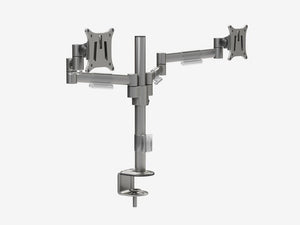 Leap Double Monitor Arms Tw M200 Slv