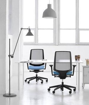 Lightup Mesh Backrest Chair Model 250 Light Grey 4