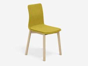 Linar Plus Upholstered Chair Wooden Legs Not Linar Lptdj Ash Me62002