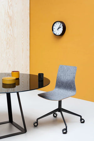Linar Plus Wooden Chair With Cushion Cross Base 1