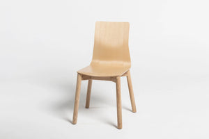 Linar Plus Wooden Chair With Cushion Cross Base 7
