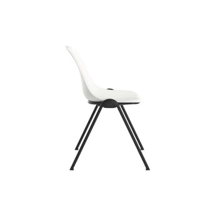 Lizzie 4 Leg Chair CH3518WH 4