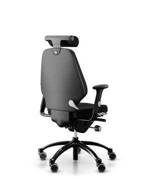 Logic 300 Gaja Black Ergonomic Chair with Neckrest RH 3