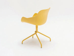 Mdd Baltic Basic Shell Armchair On Four Spoke Base With Castors 5