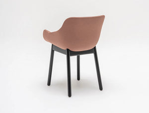 MDD Baltic Soft Duo Shell Armchair with Wooden Base 2