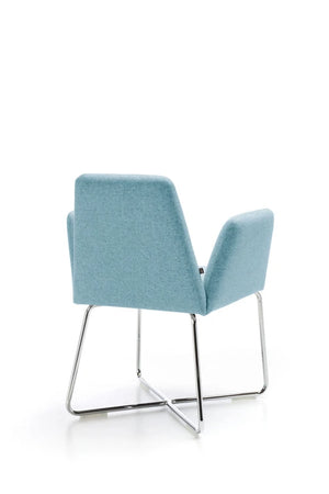 Manta Armchair Club Wooden Leg Ma1L 10