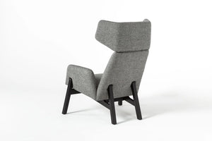 Manta Armchair Club Wooden Leg Ma1L 17