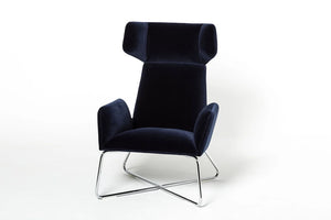 Manta Armchair Club Wooden Leg Ma1L 9