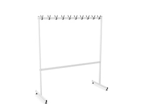 Metal Coat Hanger with Regulators WS 04A White