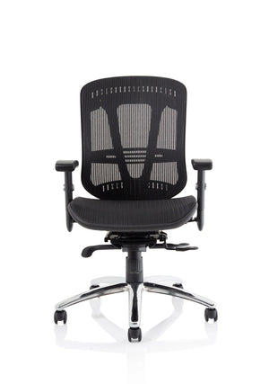 Mirage Ii Mesh Back Task Operator Office Chair With Height Adjustable Arms EX000162 3