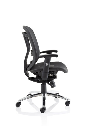Mirage Ii Mesh Back Task Operator Office Chair With Height Adjustable Arms EX000162 9