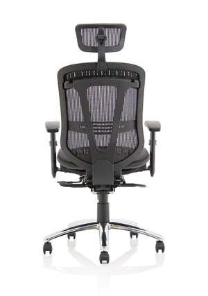 Mirage Ii Mesh Back Task Operator Office Chair With Height Adjustable Arms KC0148 7