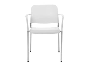 Zoo Plastic Seat And Backrest Chair 4 Legged Frame Model 522H Pro Zoo522H Blkna 2012 Na Std
