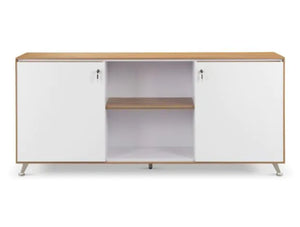Nero Executive Anthracite Sideboard Storage Unit American Black Walnut 2