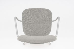 New School Chair Low Back with Arms and 4 Spoke Base 5